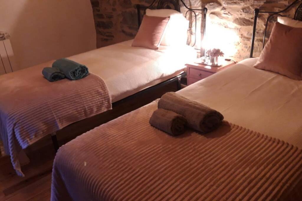 Casa Do Linho 400 Year Old Country Cottage Oleiros  Exteriör bild